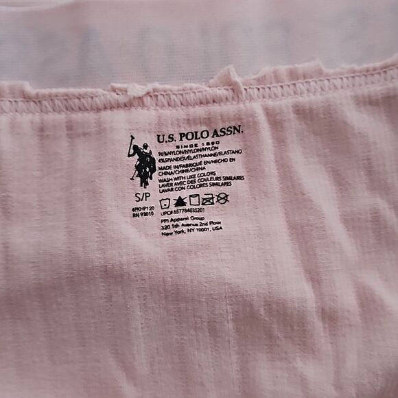 U.S Polo Assn.2 Pack Brief Underwear Small Gray/ Pink - Picture 8 of 16